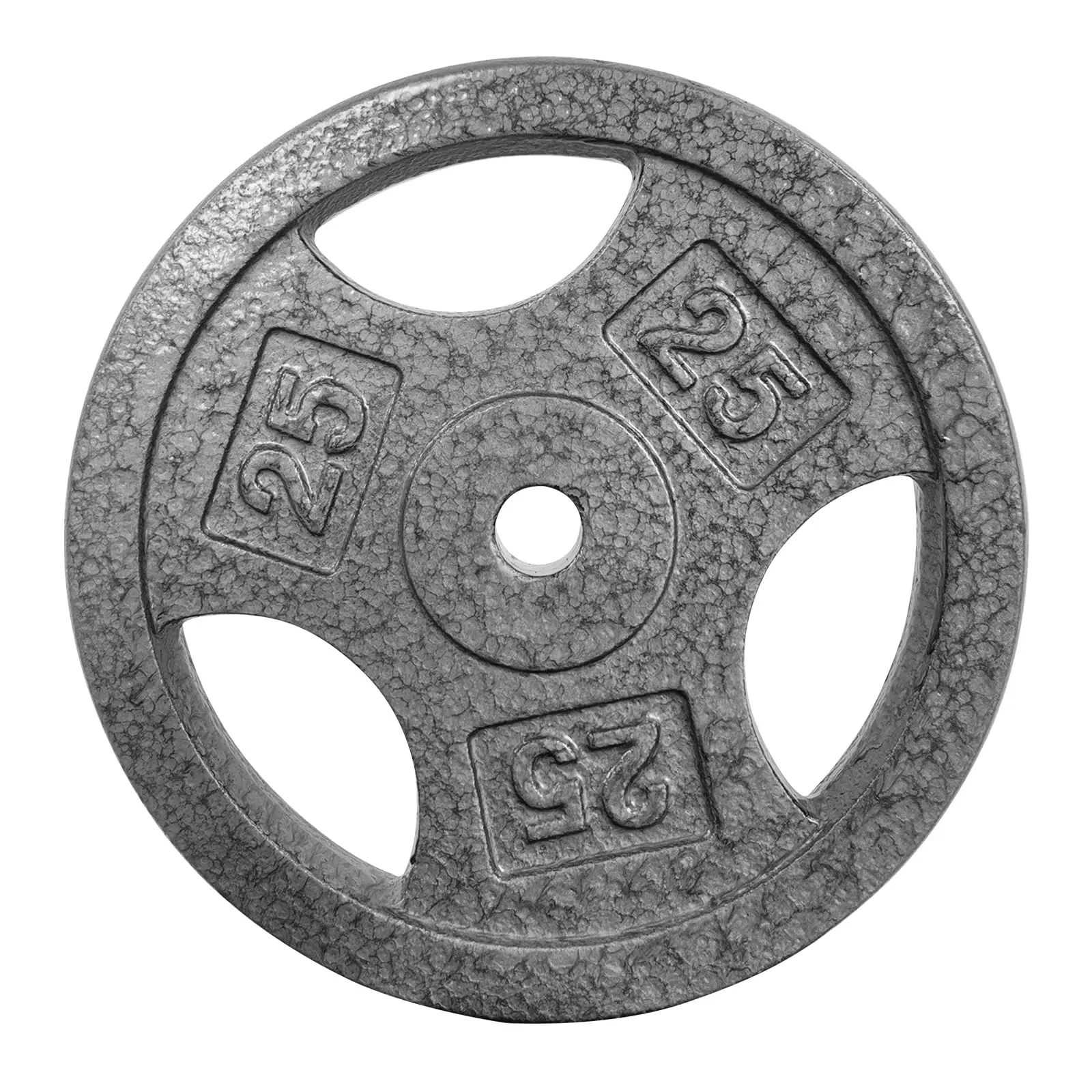 GAOMON Cast Iron Weight Plates Set with 1-inch Diameter, Available in 2.5, 5, 10, and 25 LBS Options, Suitable for Home Gym, Strength Training, and Weightlifting, Offered in Single Plates, Pairs, and Sets