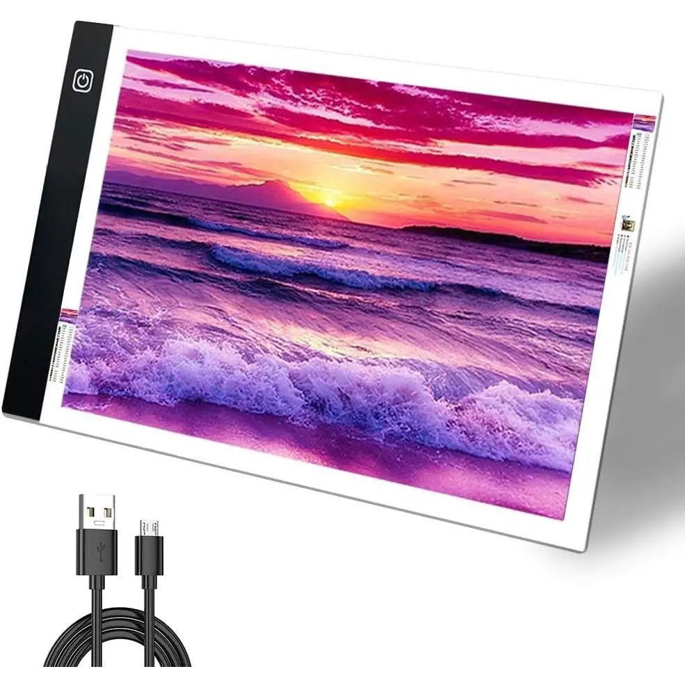 A4 Light Pad for  Painting,  Art Light Board, USB