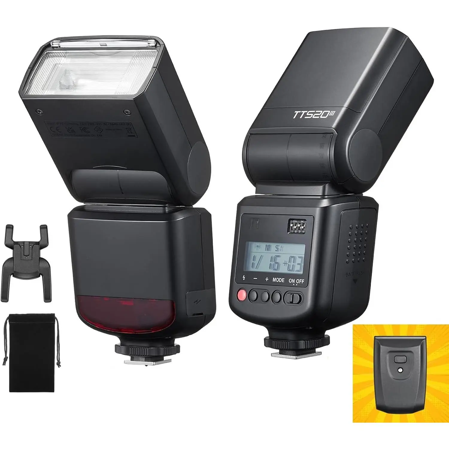 TT520III  Camera Flash Speedlite(TT520II Upgraded)