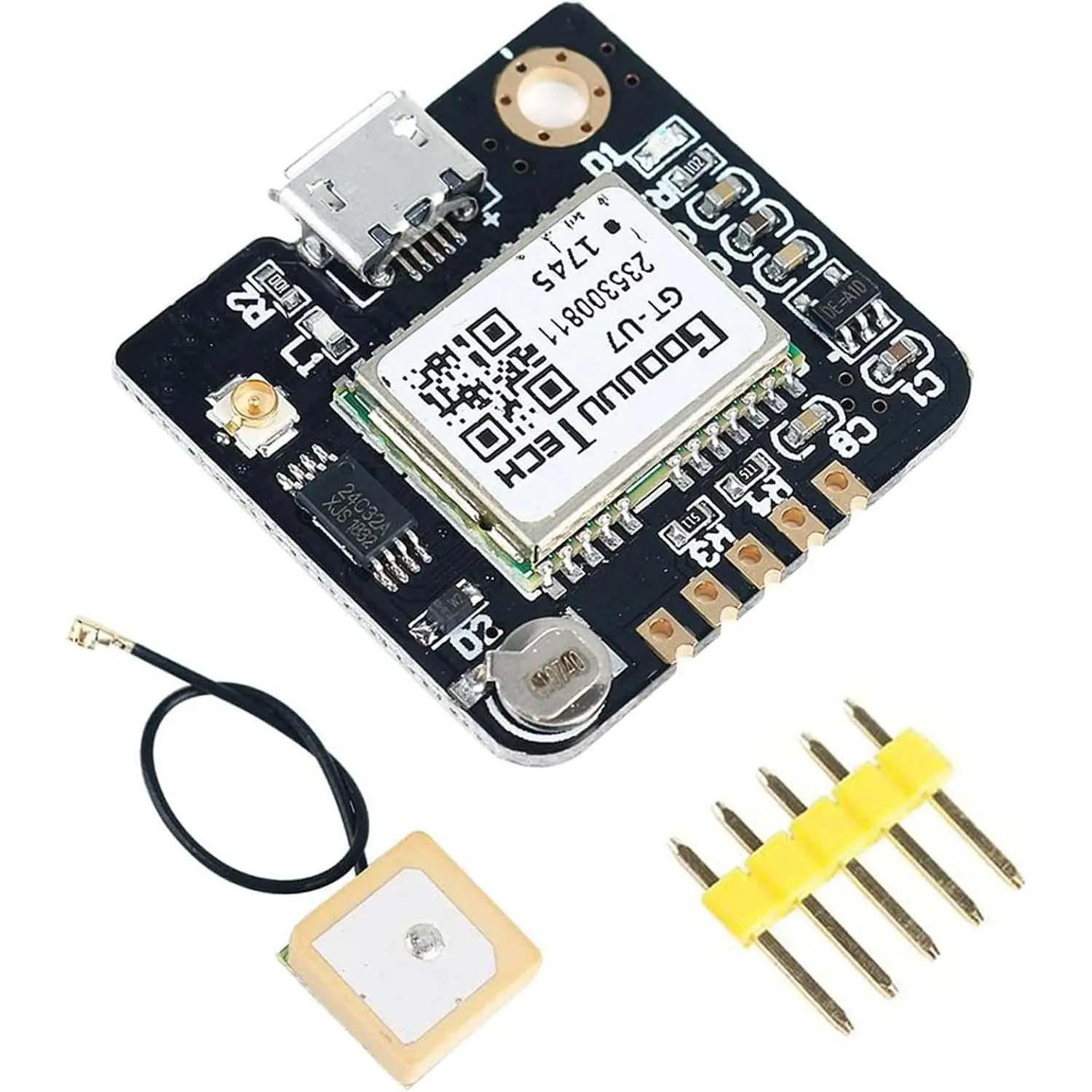 GT-U7 GPS Module  Navigation Positioning GPS Receiver Drone Microcontroller Compatible with NEO-6M 51 Microcontroller STM32 Arduino  R3