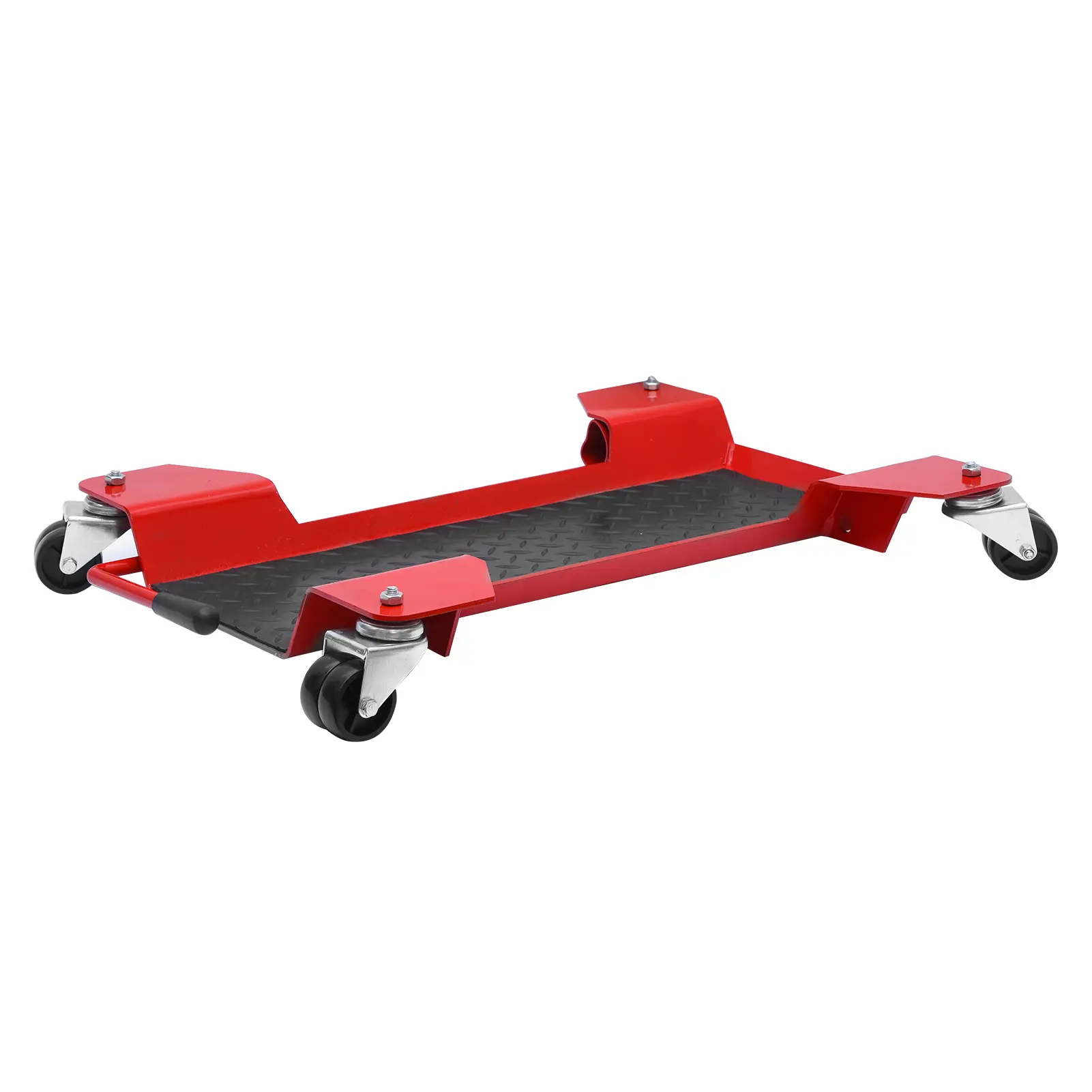 Motorcycle Stands 550 Lbs Heavy Duty Storage Maintenance High Strength Steel Moving Cart With Wheels for Workshop Display Room Home Garage Sport Bike Motocross Bike Scooter Sportbik