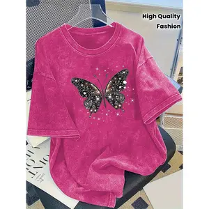 A Stylish Graphic Tee Made from High-Quality Pure, This Vintage Fashion Brand Shirt for Women Is a Popular Choice for Daily Wear And Makes an Ideal Holiday Gift - Featuring 230G Washed