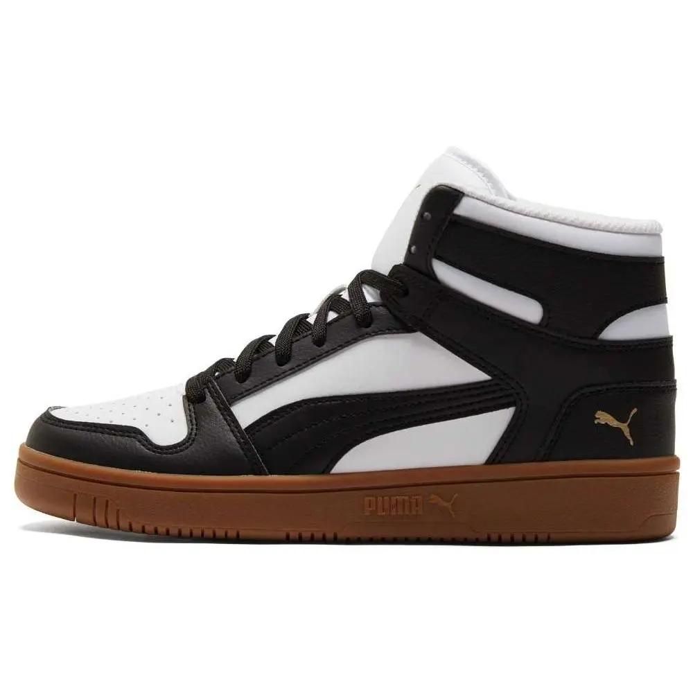 Puma Rebound LayUp 'White Black Gum' 369573-25