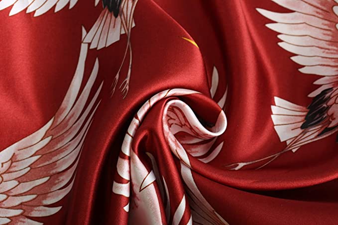 Silk Satin Wedding Bride Bridesmaid Robe Floral Bathrobe Short Kimono Robe Night Robe Bath Robe Fashion Dressing Gown For Women