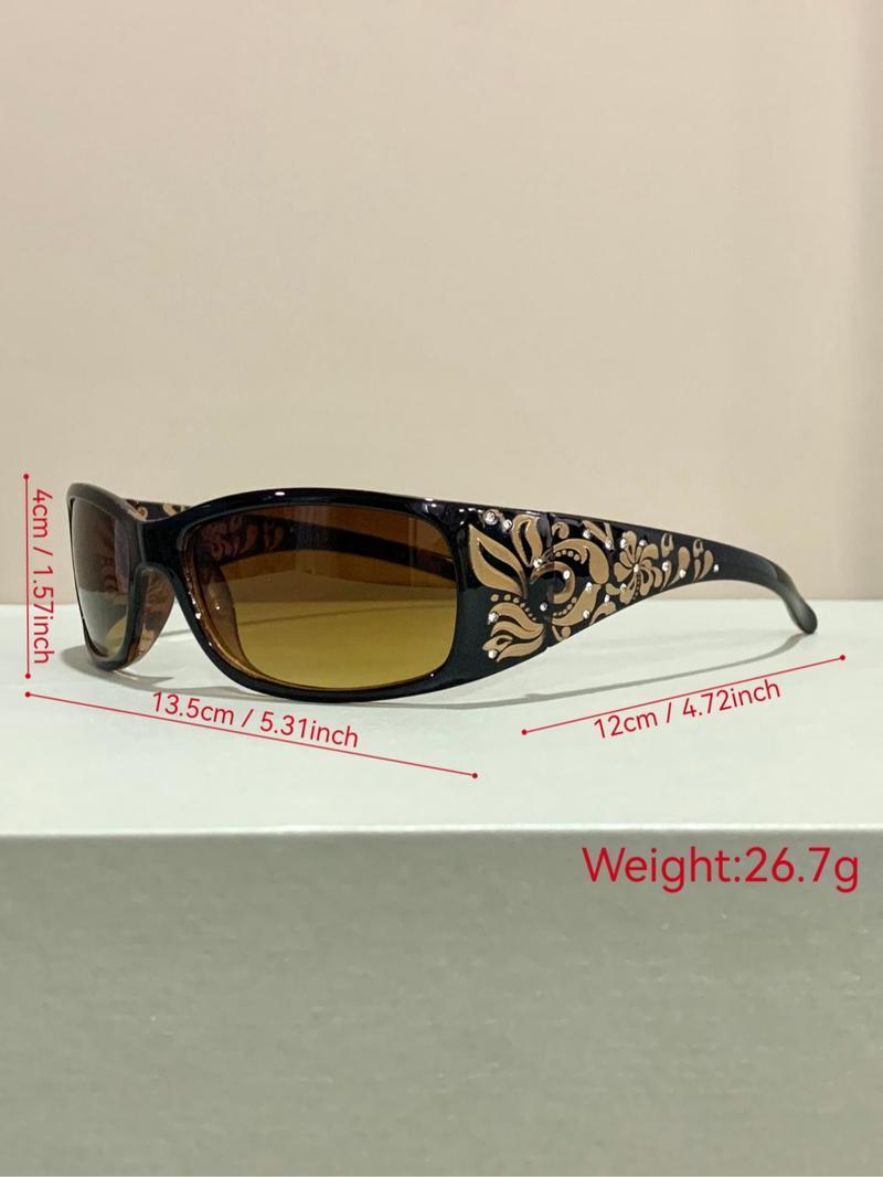 2-Pack Vintage Sunglasses with Rhinestone Accents Tinted PC Frames for Women Retro Glam Accessory for Outdoor & Daily Style