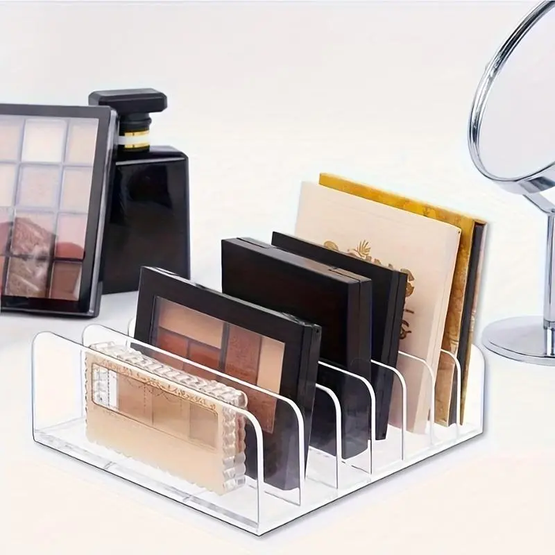 Storage box, eyeshadow storage tray, eyeshadow holder, makeup storage box, eyeshadow tray stand, multi-functional household makeup storage container.