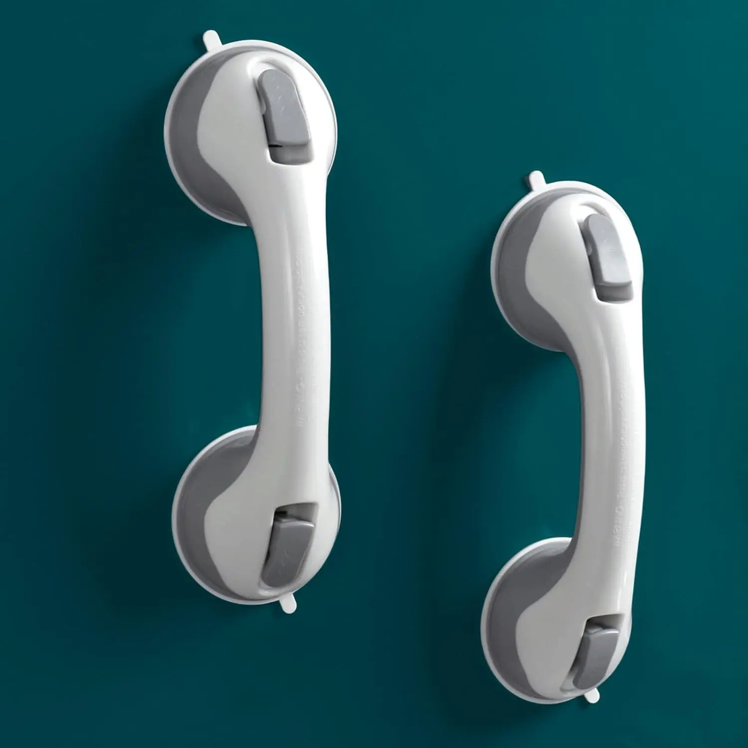 Grab Bars for Shower Heavy-Duty, Grab Bars for Bathtubs and Showers (2Pack) Shower Grab Bar for Seniors Shower Handles for Elderly Suction Handicap Safety Handrail for Bathroom Bathtubs Toilet Tiles Glass Install Installation