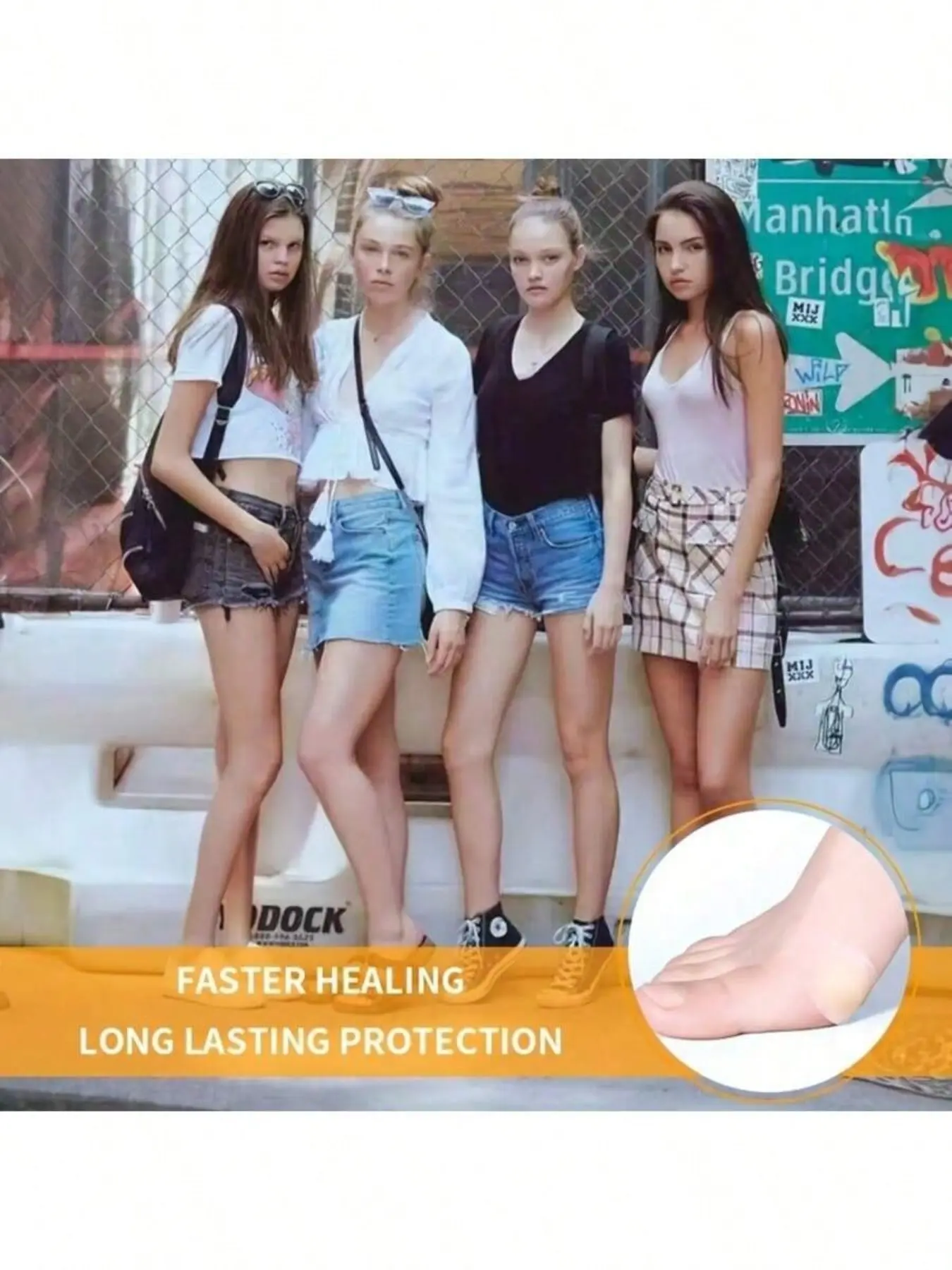 16 Piece Anti-Friction High Heel Shoe Pads, Individually Packaged, Anti-Chafe Pads, Comfortable Foot Pads for Shoes, Batch Number 2026317