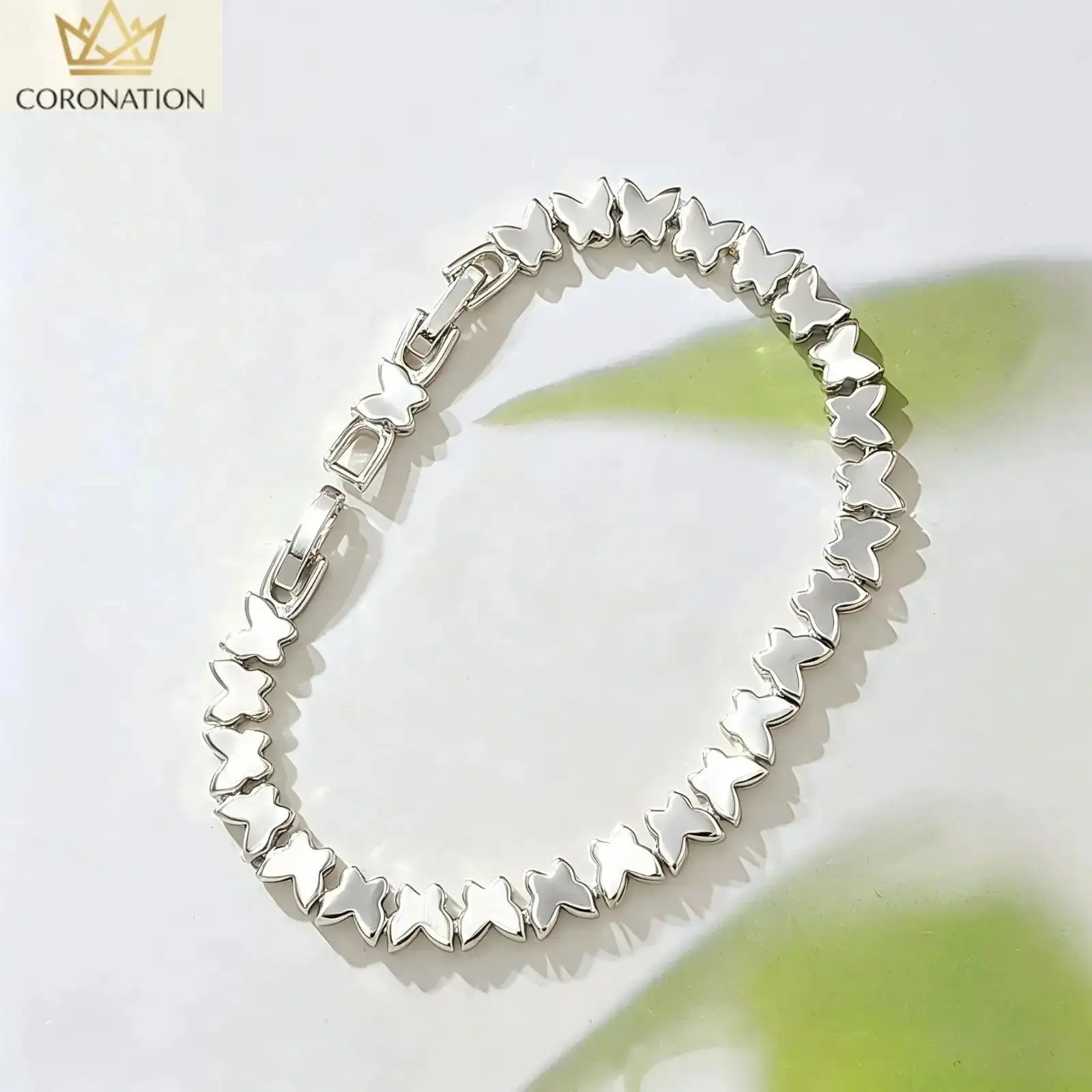 S925 Sterling Silver Dainty Butterfly Bracelet for Women, Minimalist Aesthetic Chain Bracelet, Hypoallergenic Nickel Free Stackable Jewelry, Tiny Butterfly Charm for Everyday Wear, Birthday Anniversary Valentine's Gift