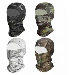 4 Pieces Balaclava Mask Sun Protection Hood Face Cover Full Head Mask for Men and Women for Hunting Fishing Skiing