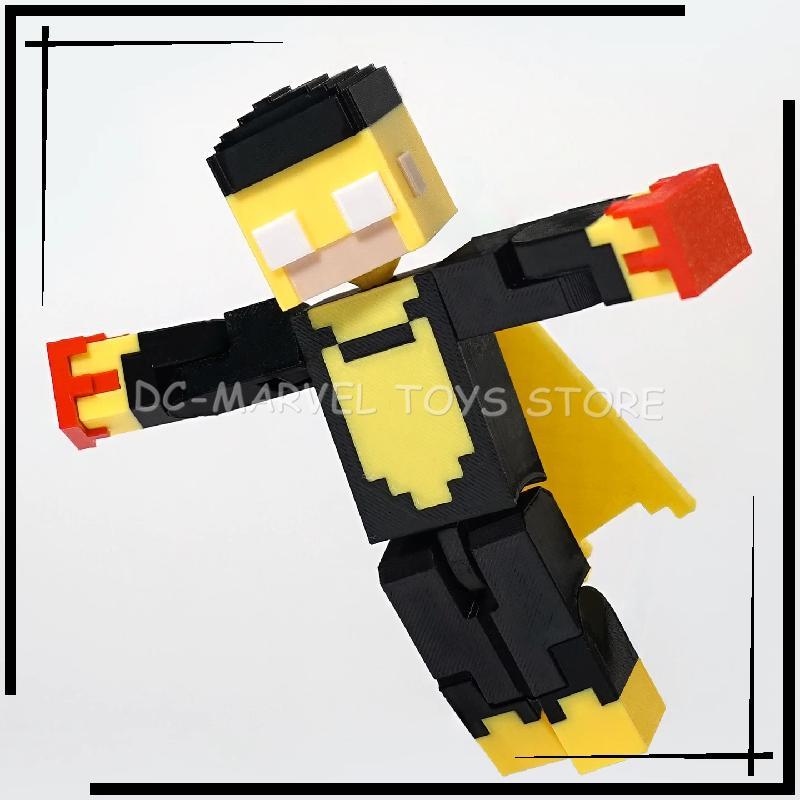 New In Stock 3d Printed Invincible Boy New Form The Cube Man Dummy13 T13 Multi-Jointed Movable Shapeshift Action Figure Toys