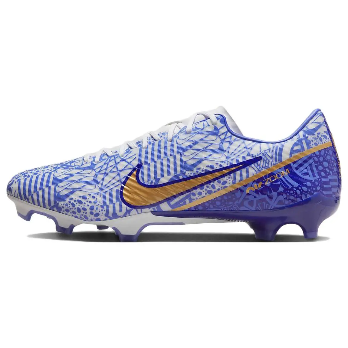 Nike Zoom Vapor 15 Academy CR7 Men's Multi-Ground Soccer Cleats – Round Toe, Lace-Up, Cushioned, Non-Slip, Durable Verifiable, with credentials and supporting global authentication