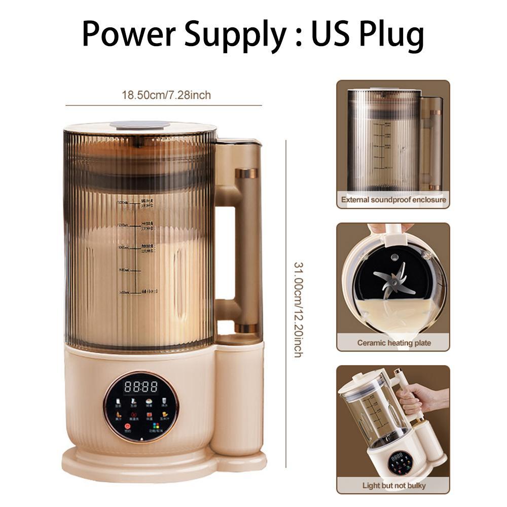 Household Juicer, Multifunctional Automatic Juicer, Food Mixer, Suitable for Making Milkshakes, Juice, and Food Supplements, Kitchen Appliances