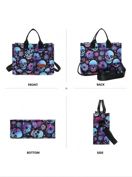 Fashionable and Classic Style Women's Stylish Crossbody Bags for Halloween, Lightweight and Large Capacity, Trendy and Casual Style Holiday Backpack, Suitable for Halloween Parties and Portable Women's Bags.