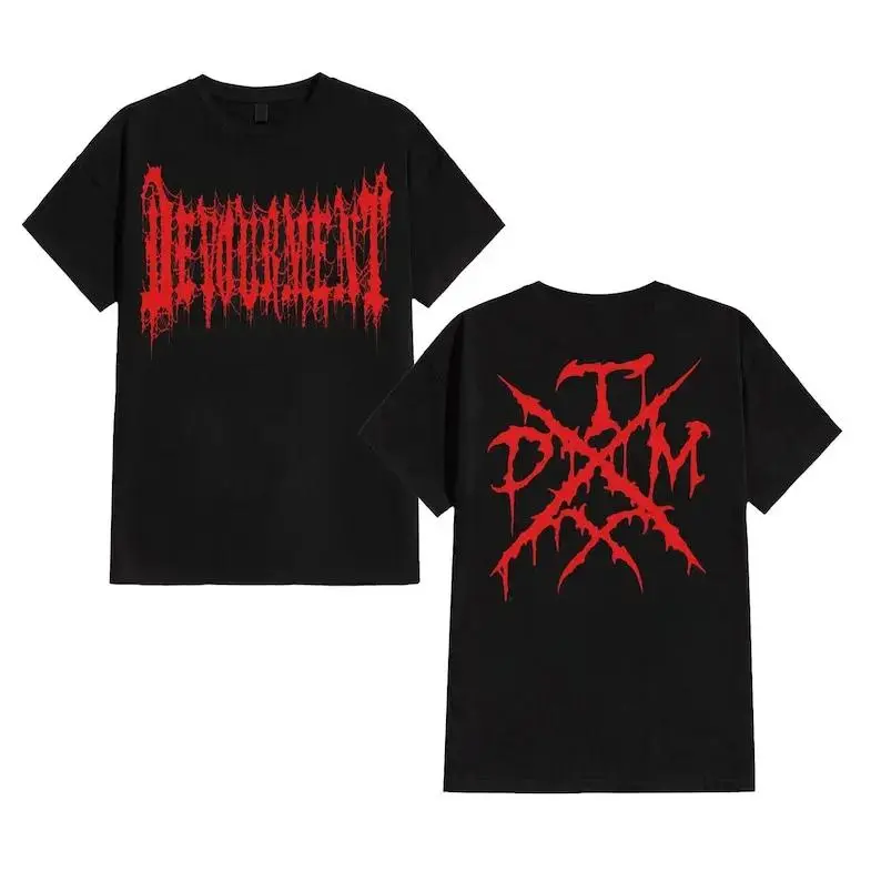 🎸 🎵 Double Sided Devourment Pure Apocalyptic Embludgeonment T shirt Band Merch, Death metal band shirt