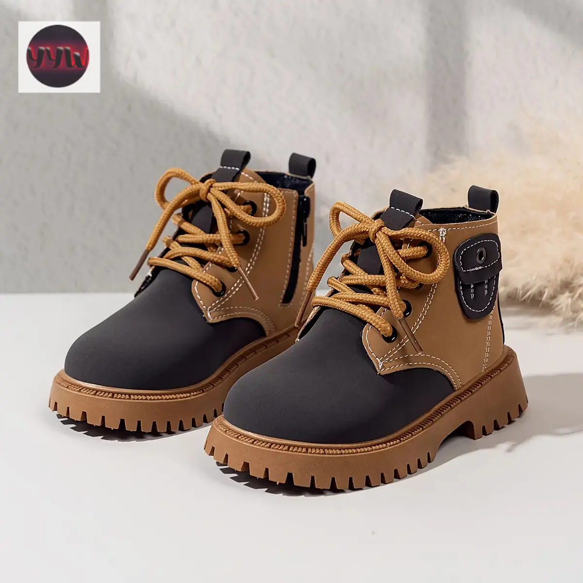 YYW1 1- Latest Kids' Boots Fashionable Simple Cute Comfortable Safe Boys and Girls Suitable School Outing Travel Park Walking Shopping Festival Party Outdoor, Outdoor