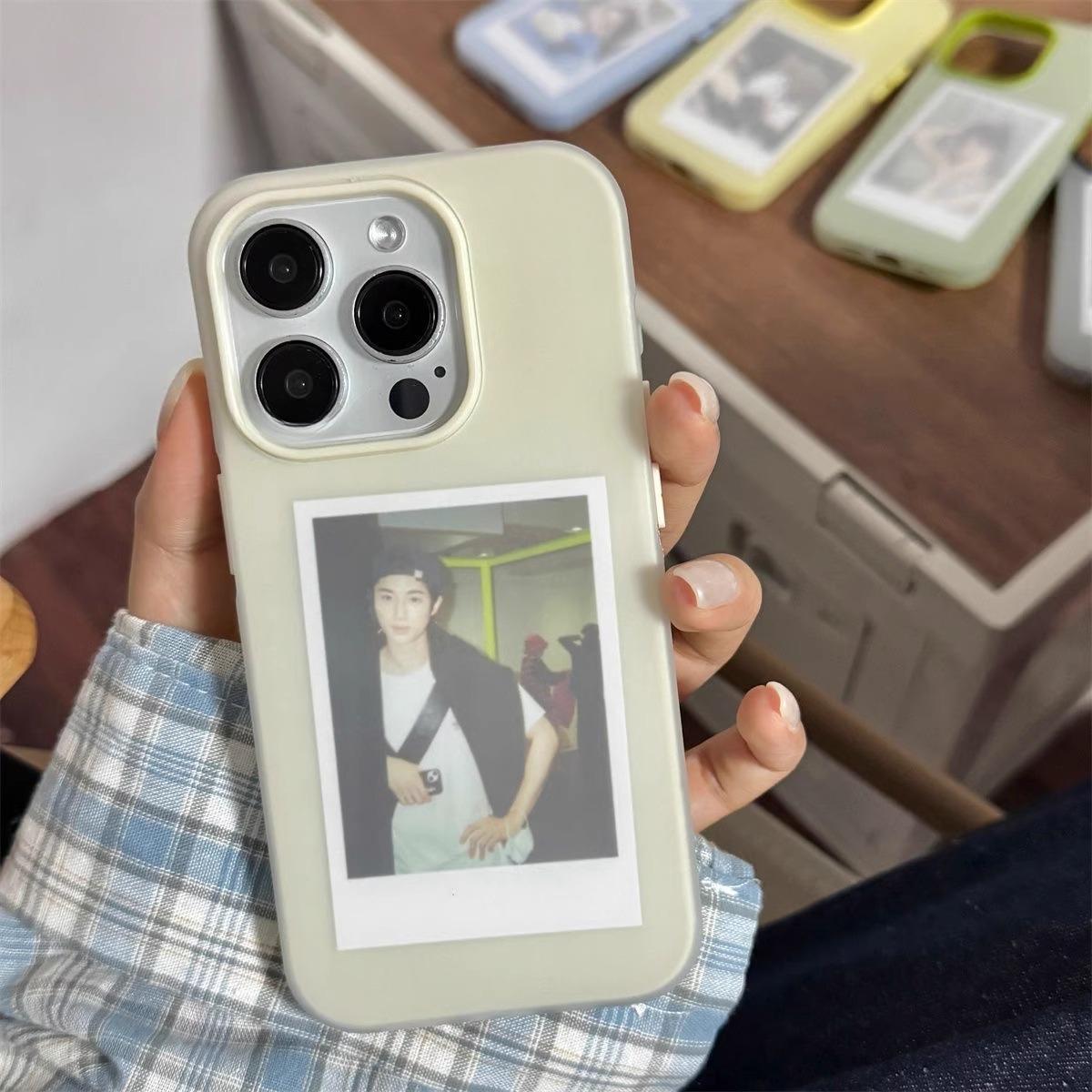 Jelly 3-in-1 Dual-Layer Phone Case for iPhone 17 Pro Max/15 Pro/14/13/12, Frosted Cool Texture, TPU Outer + PC Inner Shell, Anti-Palm Grip, Lightweight Easy to Hold, Protective & Stylish Case for iPhone Models