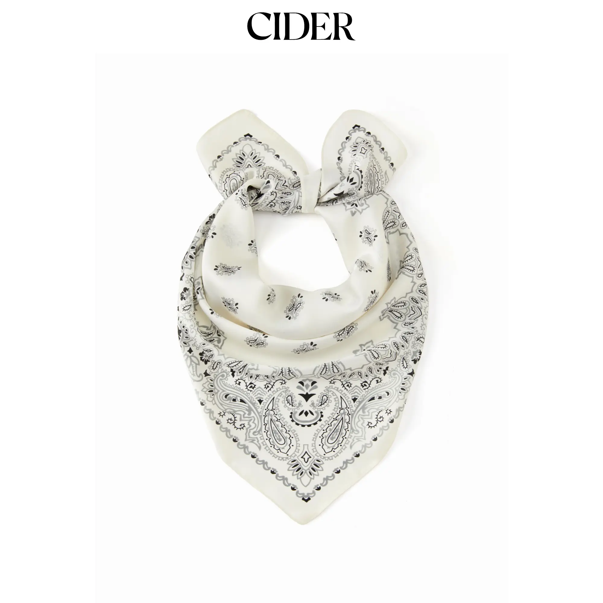 Cider PAISLEY SQUARE HEADSCARF