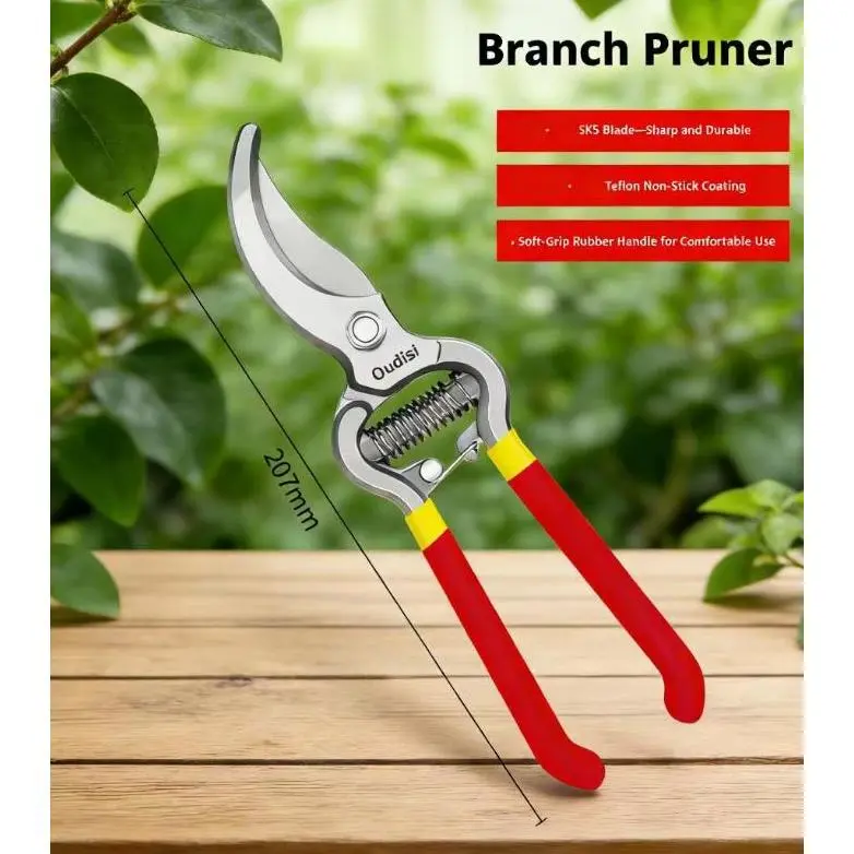 Gardening Shears, Heavy-Duty Fruit Branch Pruners for Flowers, Greening Bamboo & Thick Branches, Long Handle Household Branch Cutters