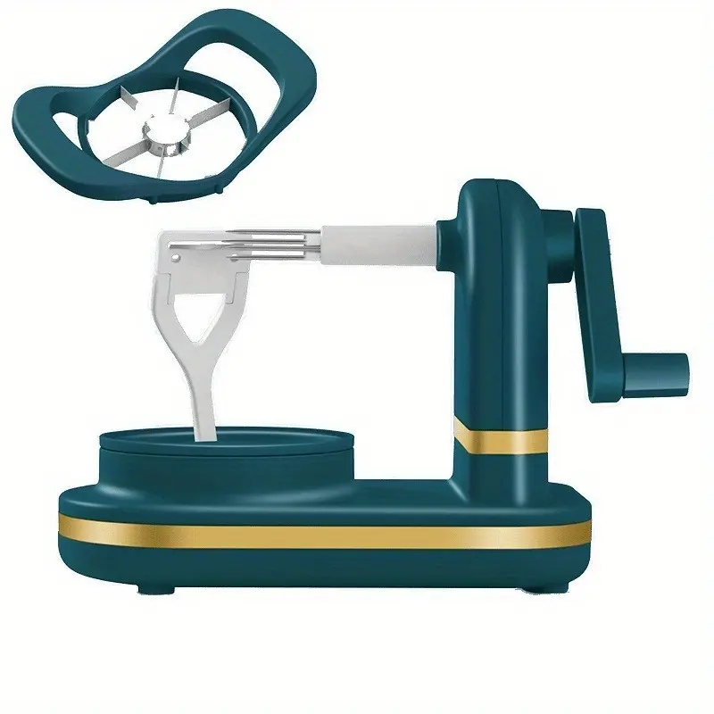Manual Apple Peeler Handheld Automatic Fruit Peeling Tool for Home Kitchen Easy to Use Apple Peeler Scraper Cutter for Apples Pears Citrus