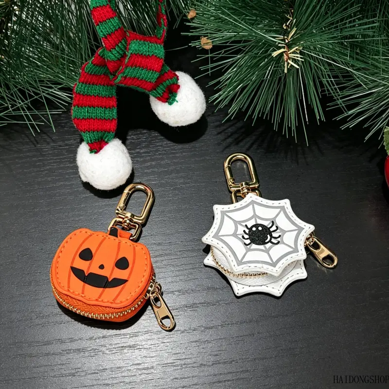 Goth Emo Spooky Viral Halloween Themed Keychain For Teen Girls, Multi-Style Festive Bag Charm, Y2K Dark Holiday Accessory For Costume Party Backpack Daily Travel Styling,couple,