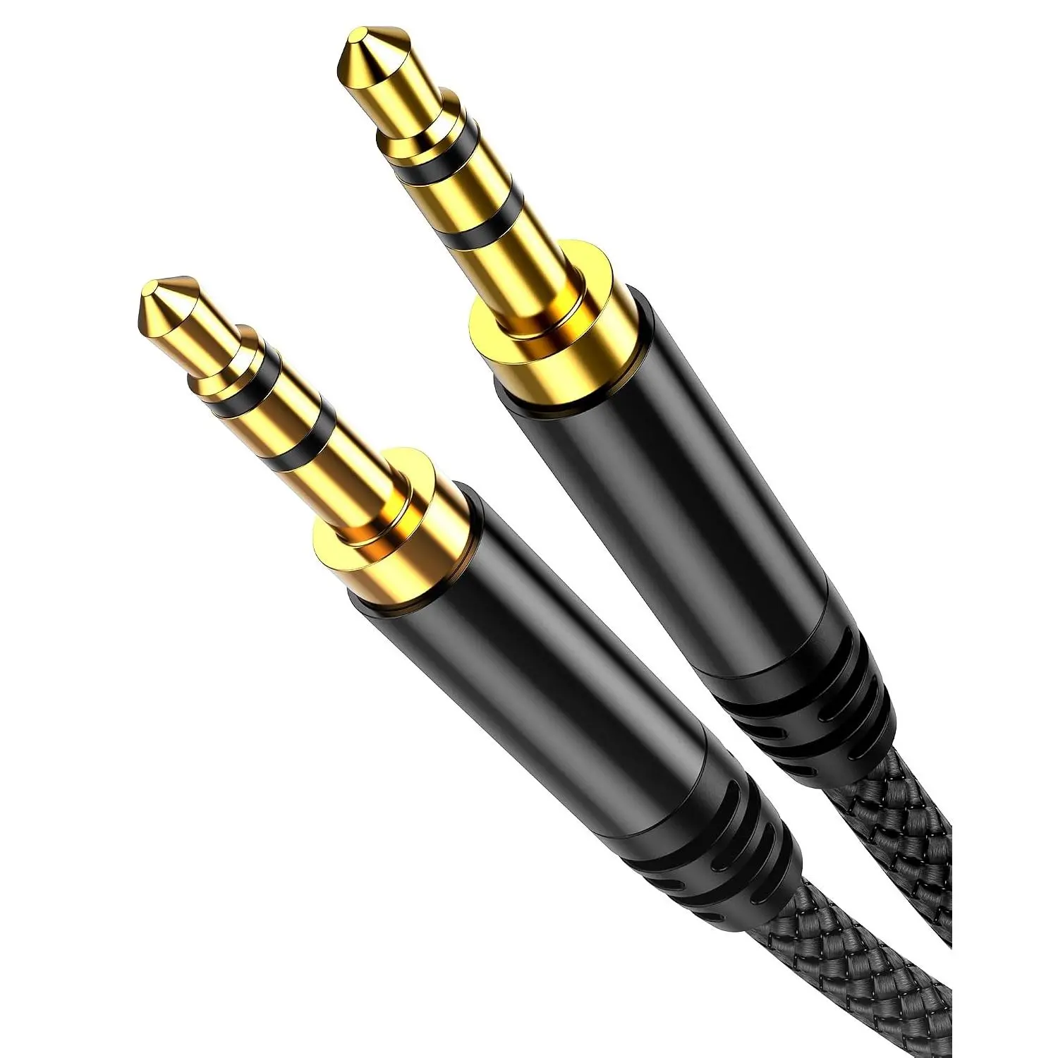 Aux Cord, 3.5mm Aux  Hi-Fi Sound for Headphone  4ft/1.2m | 3.5mm Audio  Sound Quality Stereo Nylon Braided Aux to Aux  Male to Male for , iPad, Speakers,  Stereos