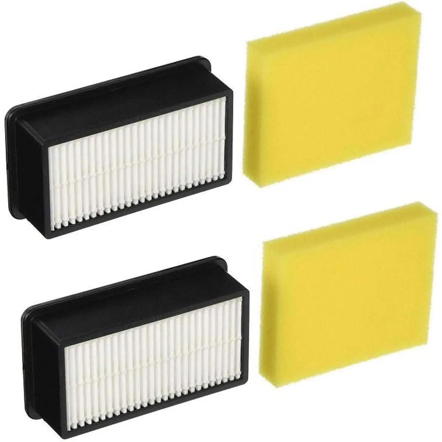 2 + 2 Pack Style 1008 Filter for  CleanView Upright Vacuums 9595A, 1819, 1822, 1825, 1831, 1330, 1332. 2 Pre-  Filter and 2 - Filter