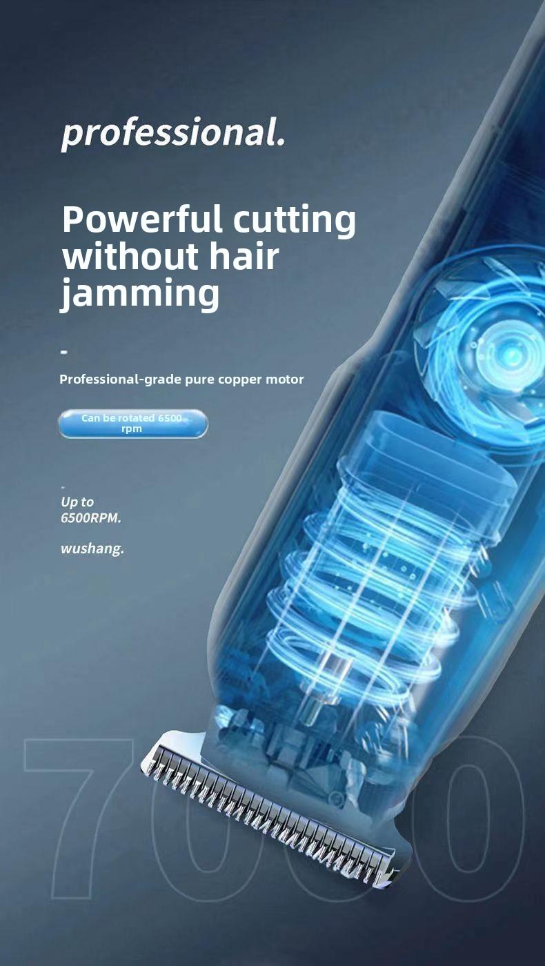 Hair clipper, electric trimmer, hair shaving machine, home-use hair clipper, professional salon-grade, rechargeable, cordless