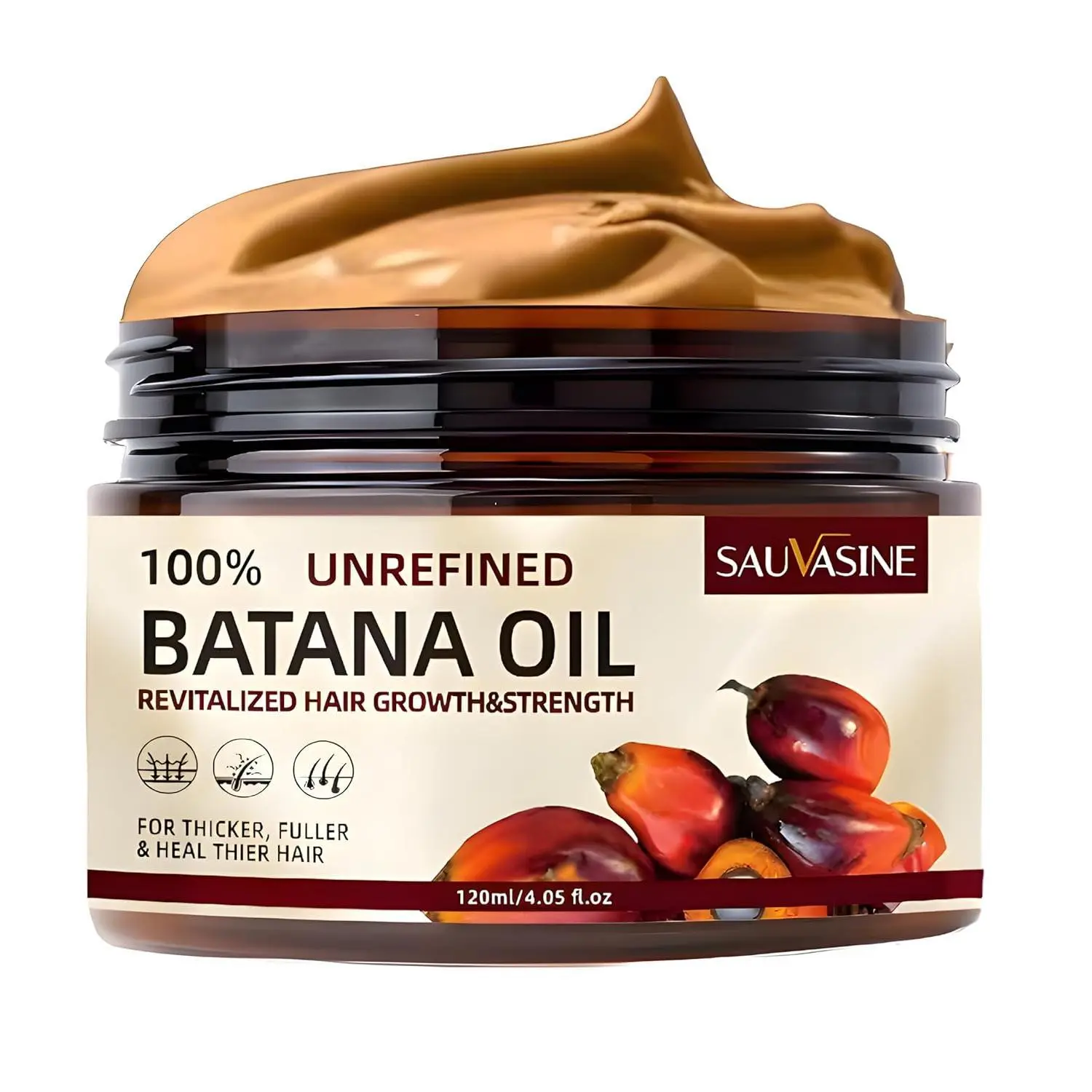 BatanaOil #HairGrowth  Organic Unrefined Batana Oil 100ml | Chemical-Free Hair Care | Deep Hydration | Repair Damage | Thicker Fuller Stronger Hair