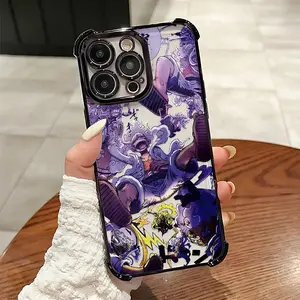 Cool Anime One Pieces Hot Plating Phone Case For IPhone 17  16 15 14 13 12 11 Pro Max X XR XSMax Air Plus Airabag
