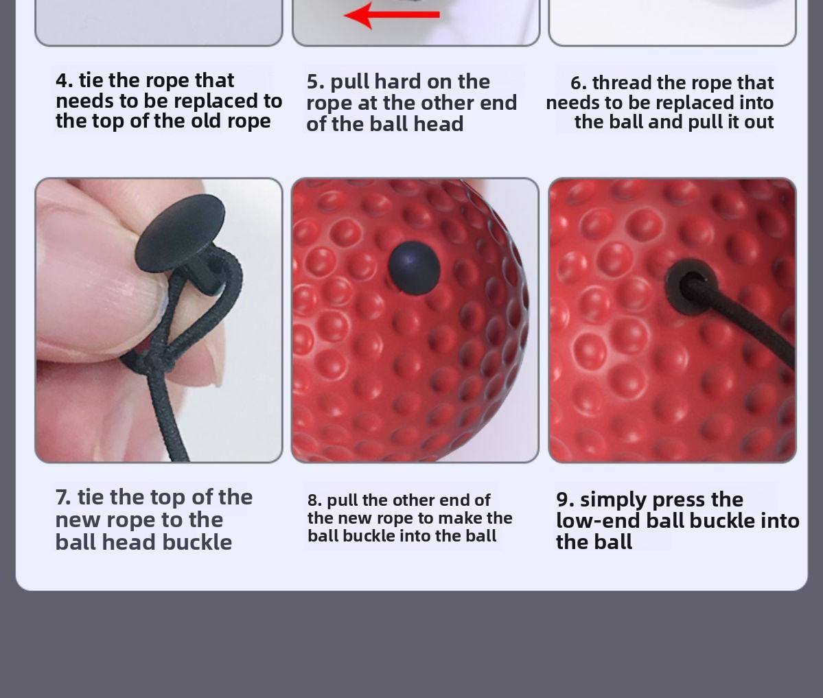 Head-mounted boxing reaction speed ball household boxing training ball decompression vent ball magic ball