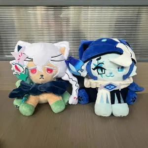 Cookie Run Kingdom Plush Shadow Milk Cookie Run Kingdom Pure Vanilla Cookie Toy White Lily Cookie Run Kingdom Plushie Merch Doll