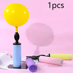 Balloon Inflation Tool, Portable Hand Push Pump, Balloon Air Pump, Balloon Inflator, Balloon Accessories for Birthday Party Wedding Decoration, Balloon Party Supplies