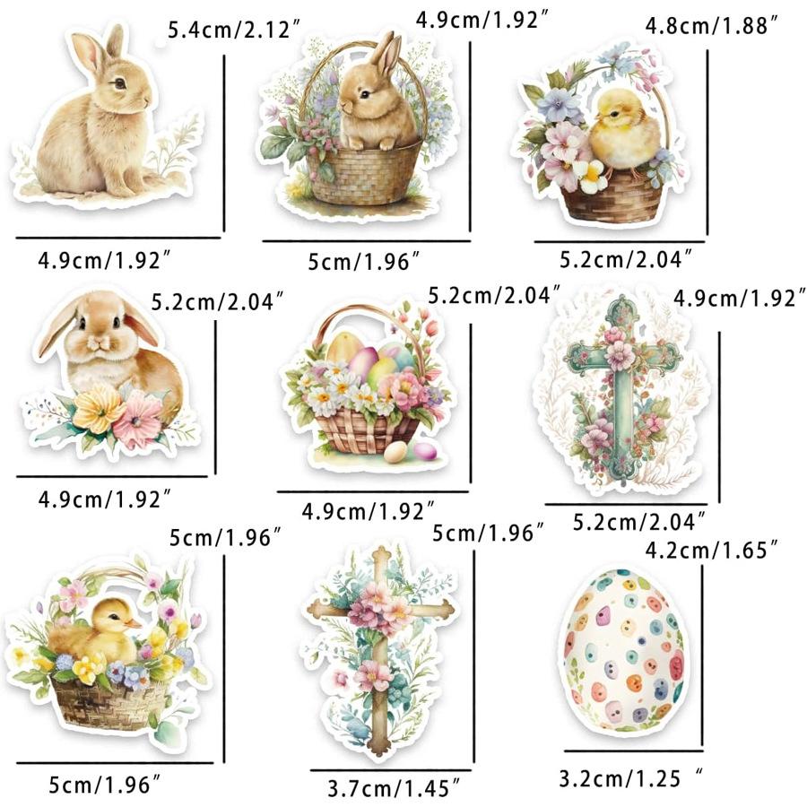 100 PCS Happy Easter Bunny Stickers Pack, Aesthetic Spring DIY Decoration Decals for Scrapbooking Planner Luggage, Easter Egg Hunt Gifts for Boys Girls The cutest Easter basket stuffers are here! 100 PCS Happy Easter Bunny Stickers Pack, Aesthetic Spring DIY Decoration Decals for Scrapbooking Planner Luggage, Easter Egg Hunt Gifts for Boys Girls The cutest Easter basket stuffers are here!