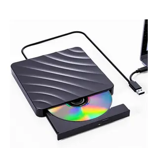 External CD/DVD Drive for Laptop, USB 3.0 CD Burner DVD Player, +/-RW ROM Optical Drive for PC & Mac, Compatible with Windows 11/10/8/7/XP/Vista Linux MacOS for Data Transfer