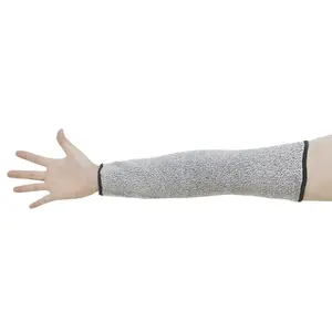 ANSI Level 5 Cut Resistant Arm Sleeves, Anti-Scratch Puncture Proof Elbow Wrist Protectors for Auto Repair Garden Pruning