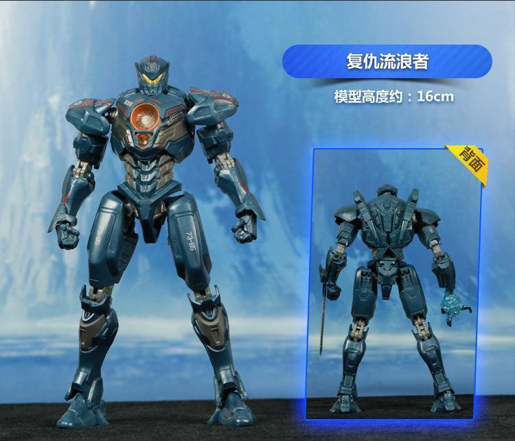 Pacific Rim 2 Gipsy Avenger Action Figures Movable Model Mech Robot Figure Obsidian Fury Saber Athena Collectible Model Toy