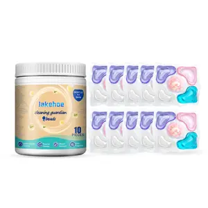 Jakehoe Scented Laundry Detergent Pods - Gentle Cleaning Stain Remover Long Lasting Fragrance Laundry Capsules
