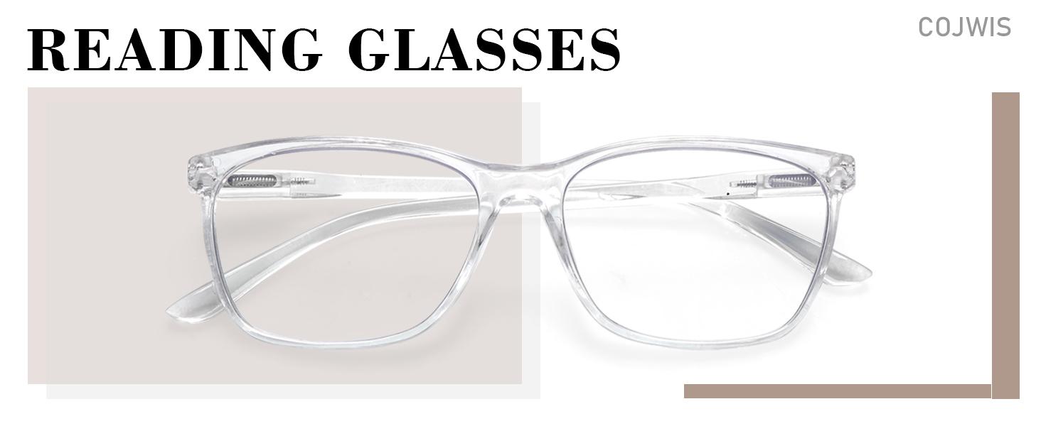 Progressive Multifocus Reading Glasses Blue Light Blocking,Spring Hinge Readers for Women Men (Mix Color, 3.50, multiplier_x)