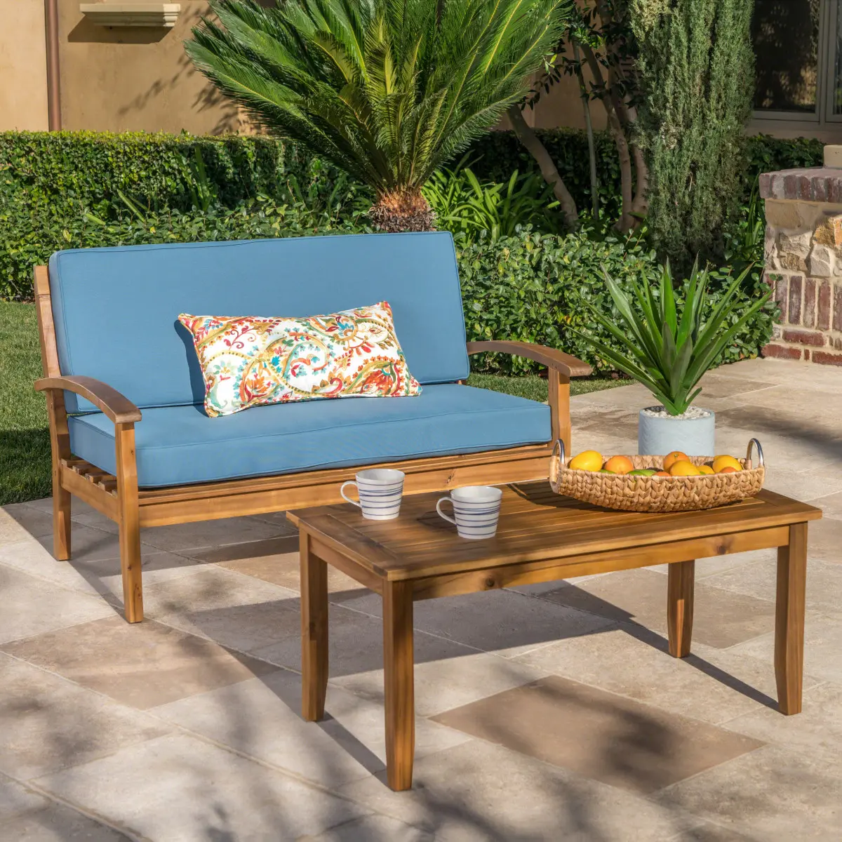 AobtkelChristopher Knight Home PEYTON LOVE SEAT + COFFEE TABLE    RR premium weed barrier landscape fabric