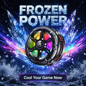 2026 Newest Phone Cooler Semiconductor Cooling 15W High Power Freezing Magnetic Fast Cooling for Gaming Phone Cooling Fan