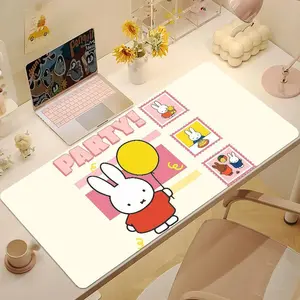 Cartoon Bunny Rabbit Cute M-Miffy n-nijntje Non-slip Lockedge Thickened Desktop MousePad Large Comfort Gaming Office Student