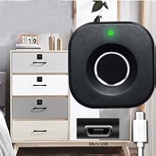 SUMNEW Fingerprint Cabinet Lock, Smart Biometric, Fit for Keyless Hidden File Drawer Wardrobe, Child Safety Electric Fingerprint Lock, DIY Wooden Furniture Privacy for Home Office