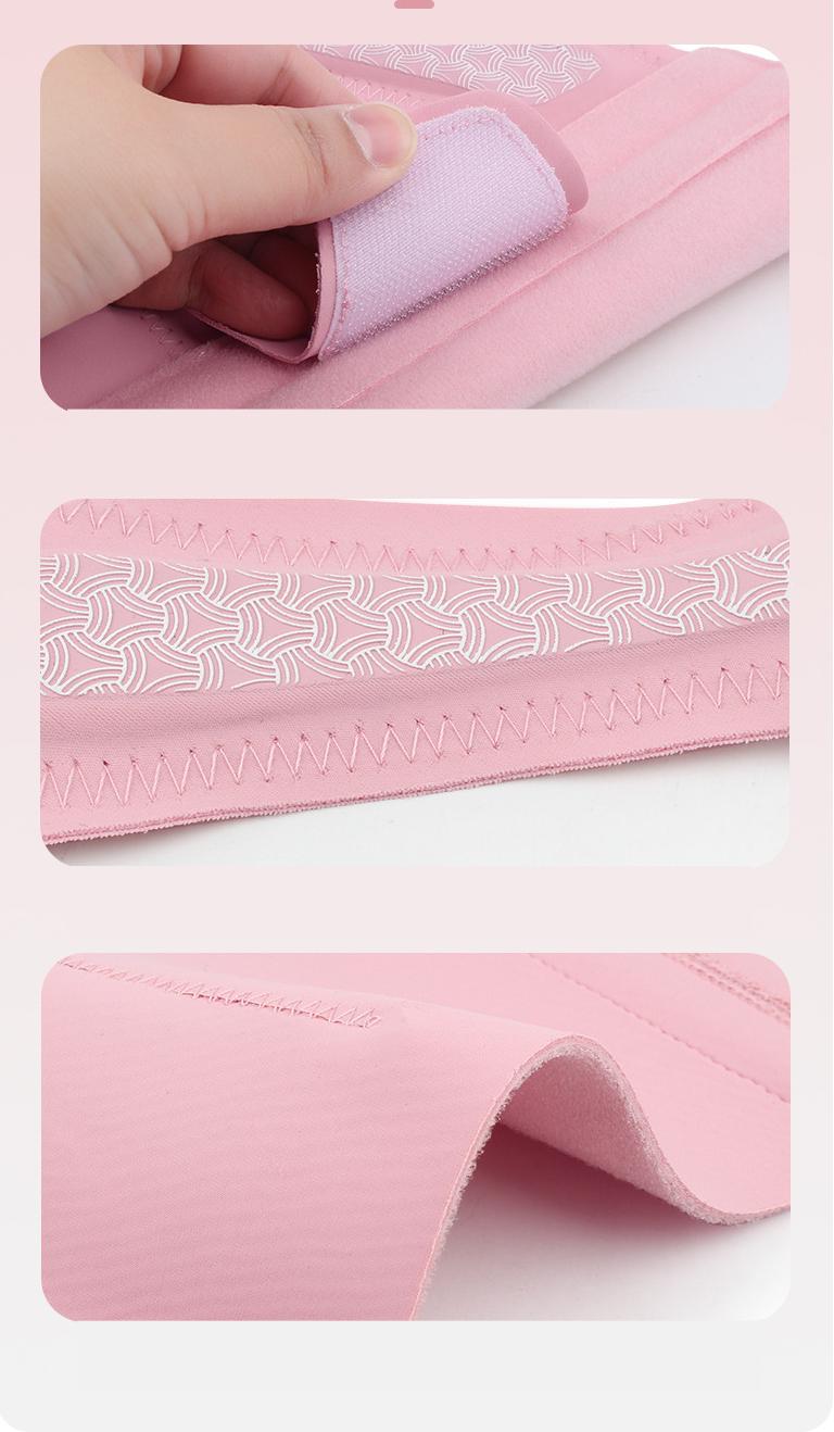 Thin sports knee pads with meniscus joint cross straps and pressure sleeves for running, knee support and patella stabilization