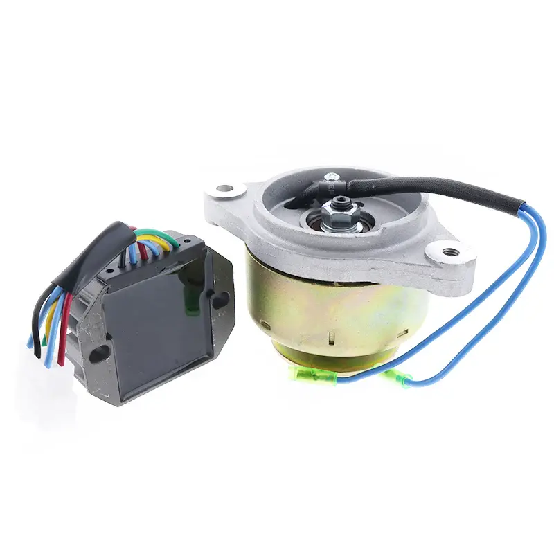 FridayParts 12V 14A Alternator 15531-64017 with Rectifier Regulator 15531-64601 RS5101 for KUBOTA