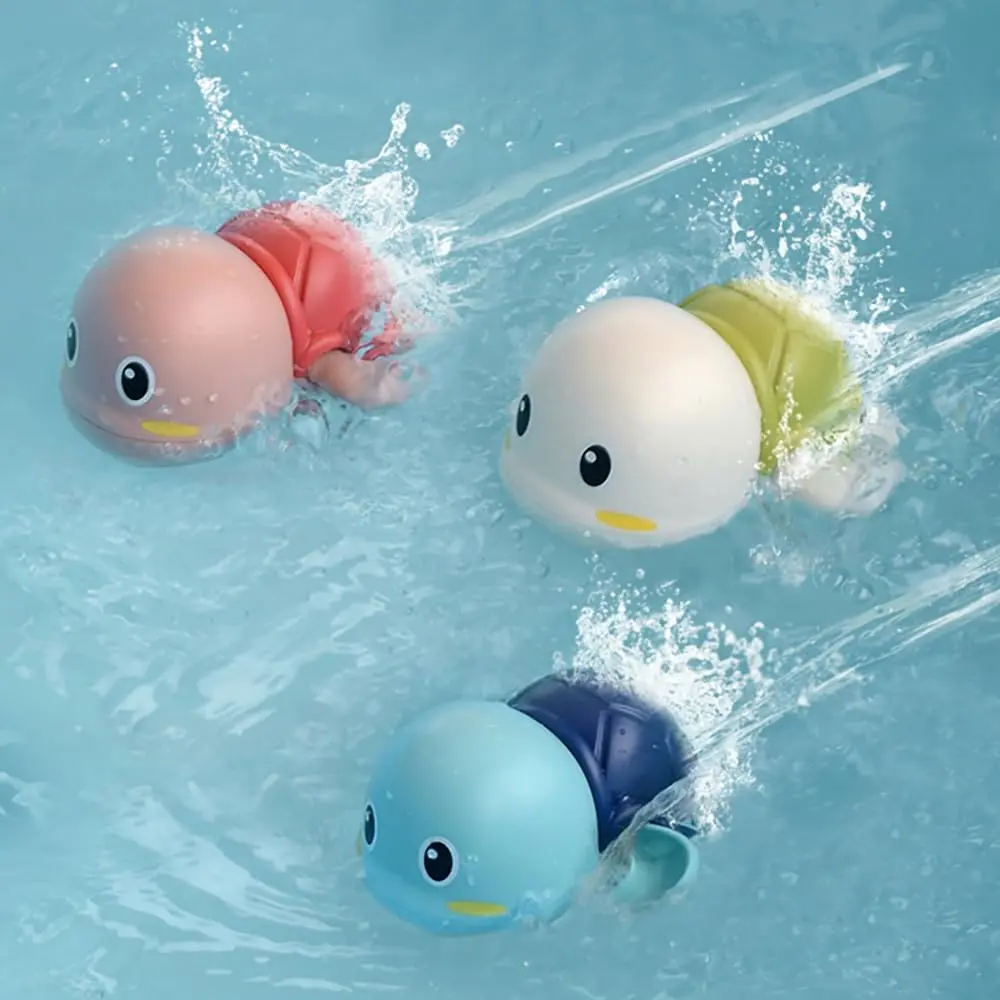 Baby Bath Toys, Wind up Swimming Turtle Toys for Toddlers, Floating Water Bathtub Shower Toys, Bathroom Pool Play Sets Fun Bathtime Gift for Kids Infants Boys Girls (3 Pack)fidget toys
