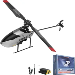 VEVOR RC Helicopter, 2.4GHz Remote Control Helicopter with Gyro, 4 - Channel RC Airplane for Beginner, Wing Lights One - Key Takeoff/Landing, Flying Plane Toys for Kids Ages 8 and up