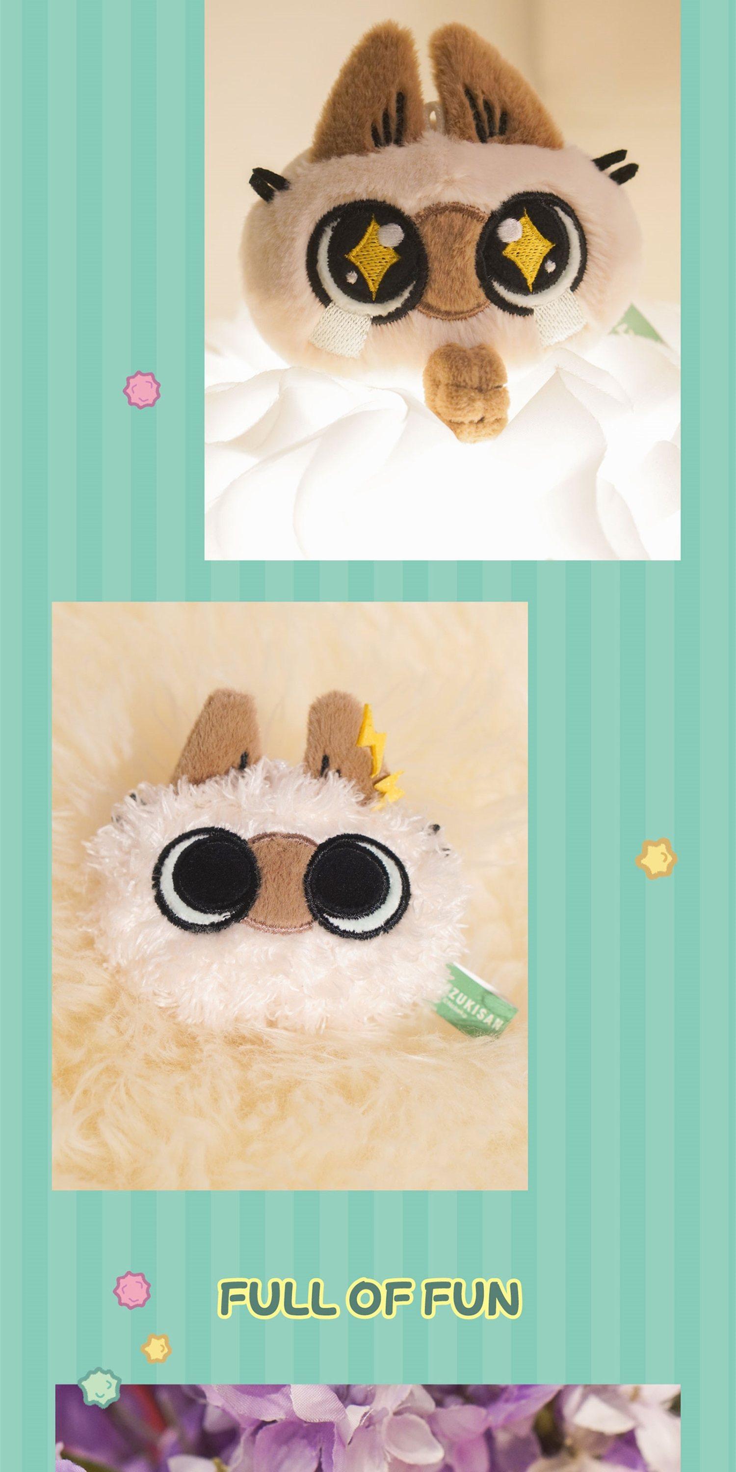 New Sale Genuine Siamese Cat Xiaodouni Daily Series Cat Head Ver2 Series Blind Box Plush Keychain Bag Pendant Cute Surprise Gift