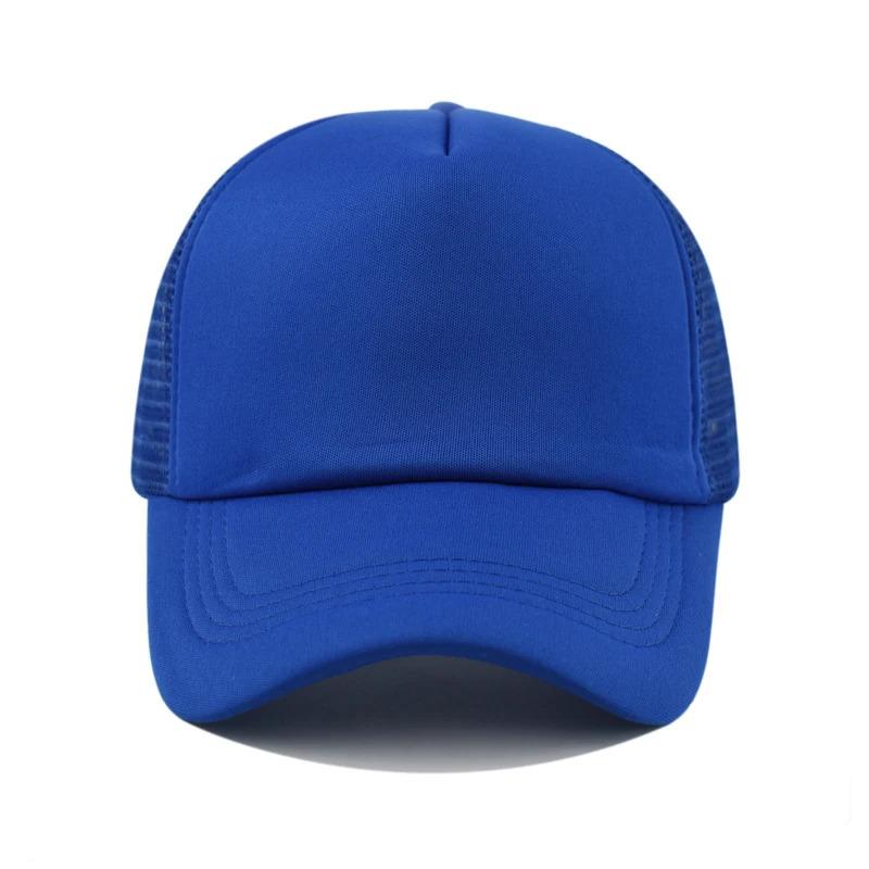 Sponge mesh hat, outdoor sports sunshade, duck tongue work cap, student baseball cap, available in multiple colors, solid color,
