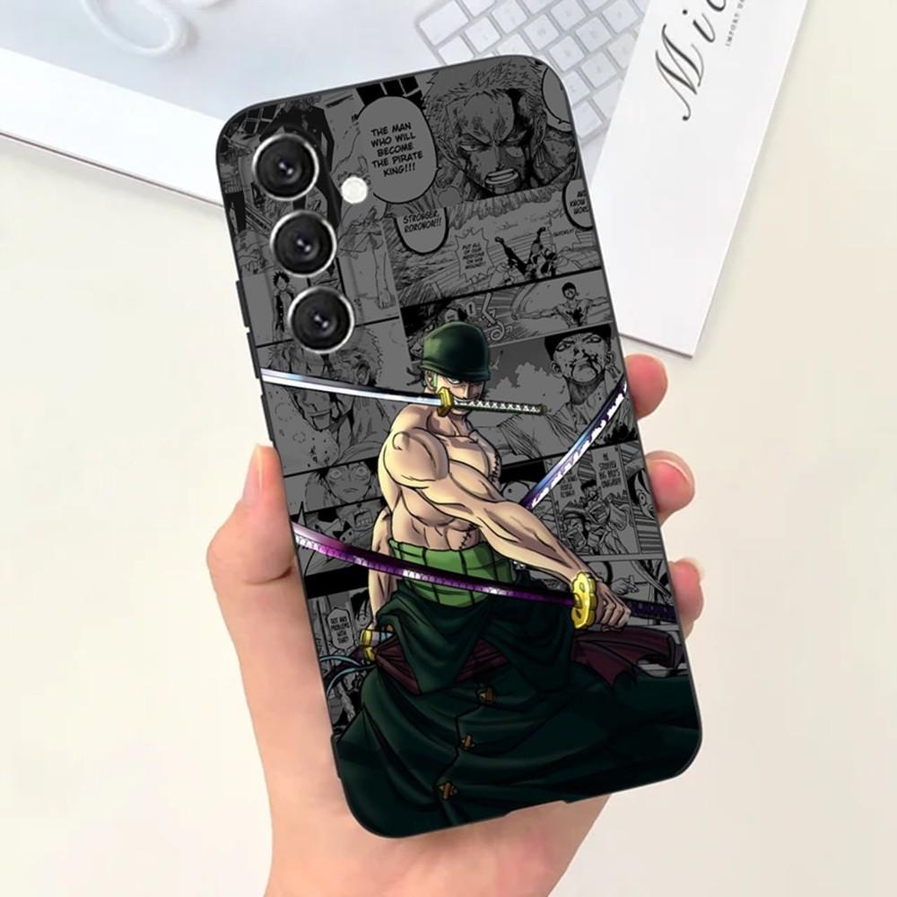 Anime Z-oro Phone Case For SamsungS26 S25,S24,S23,S22,S21Ultra,A14 A15 A16 A35,Plus,Fe,Lite,5G Black Cover